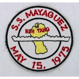 US Merchant Ship SS Mayaguez 1975 Rescue Heritage Commemorative Patch